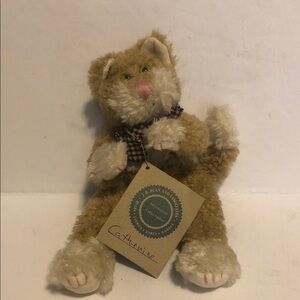 Vintage The Boyds Collection J. B. Beans CATHERINE FUZZBERG Jointed Cat RETIRED
